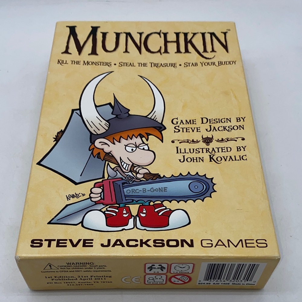Munchkin Card Game by Steve Jackson 1408
